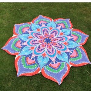 NEW Multicolor Flower Sarong/Cover-Up